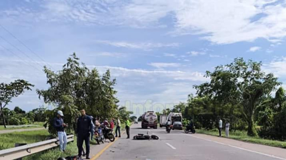 Cerca de la cabecera municipal de La Dorada, en el sector II de la Ruta del Sol, se presentó el accidente de tránsito. Cerca de la cabecera municipal de La Dorada, en el sector II de la Ruta del Sol, se presentó el accidente de tránsito.