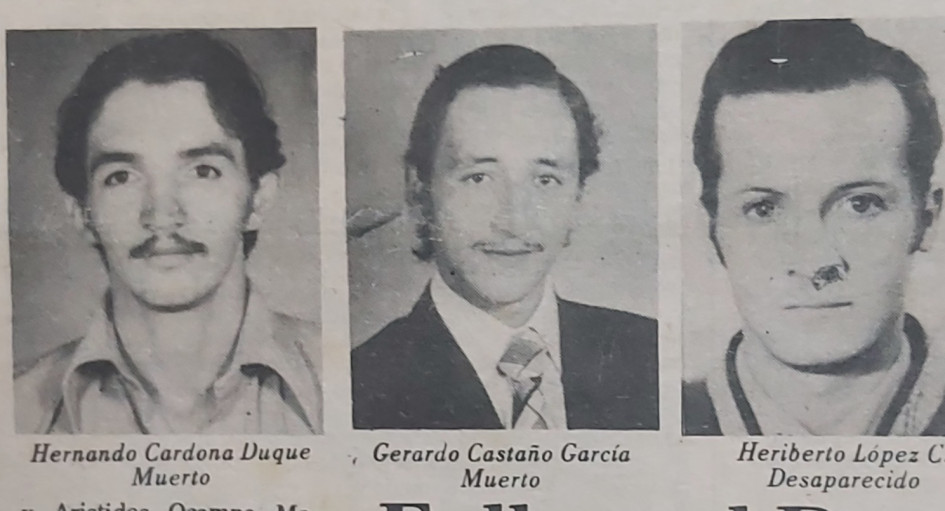 Algunas víctimas. Algunas víctimas.