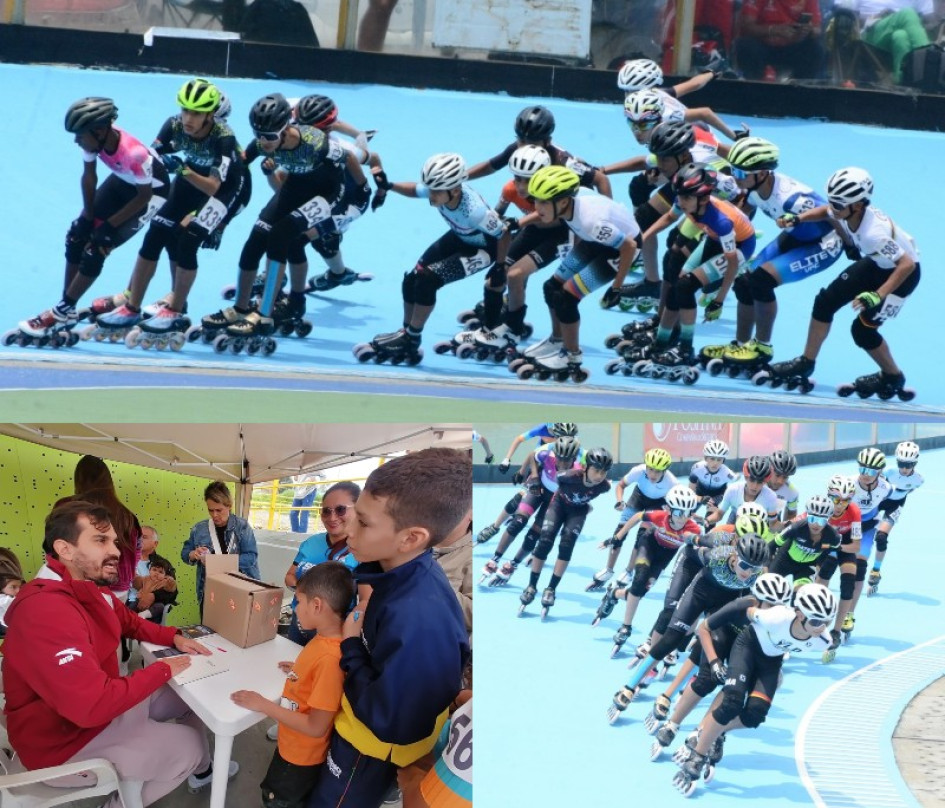 El Patinódromo del Bosque Popular, por segunda semana consecutiva, recibe al mejor patinaje del país. Esta vez a los menores. El Patinódromo del Bosque Popular, por segunda semana consecutiva, recibe al mejor patinaje del país. Esta vez a los menores.