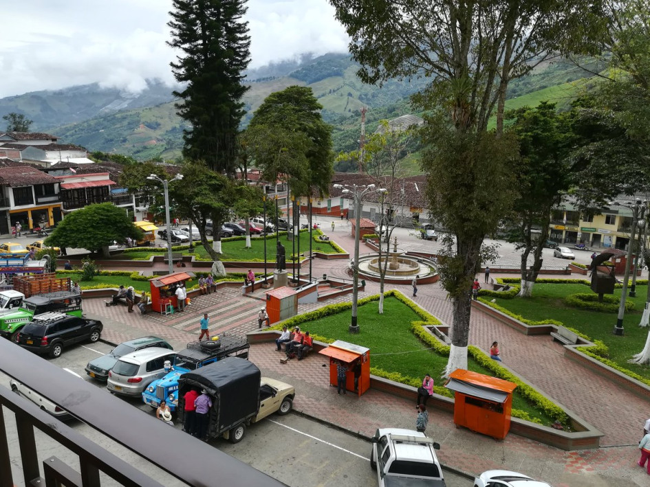 Panorámica de Pácora (Caldas).