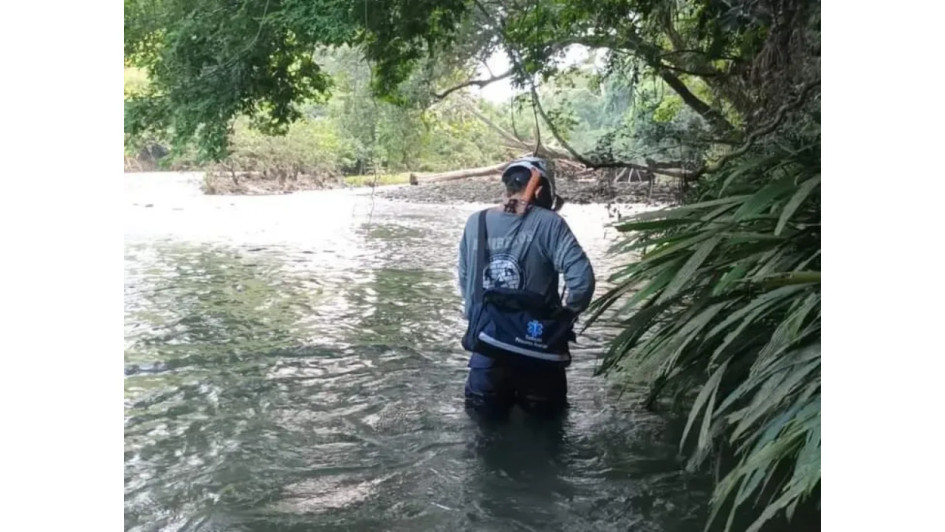 El cuerpo fue hallado en el río Doña Juana, cerca del balneario Puente Colgante, en La Dorada (Caldas). El cuerpo fue hallado en el río Doña Juana, cerca del balneario Puente Colgante, en La Dorada (Caldas).