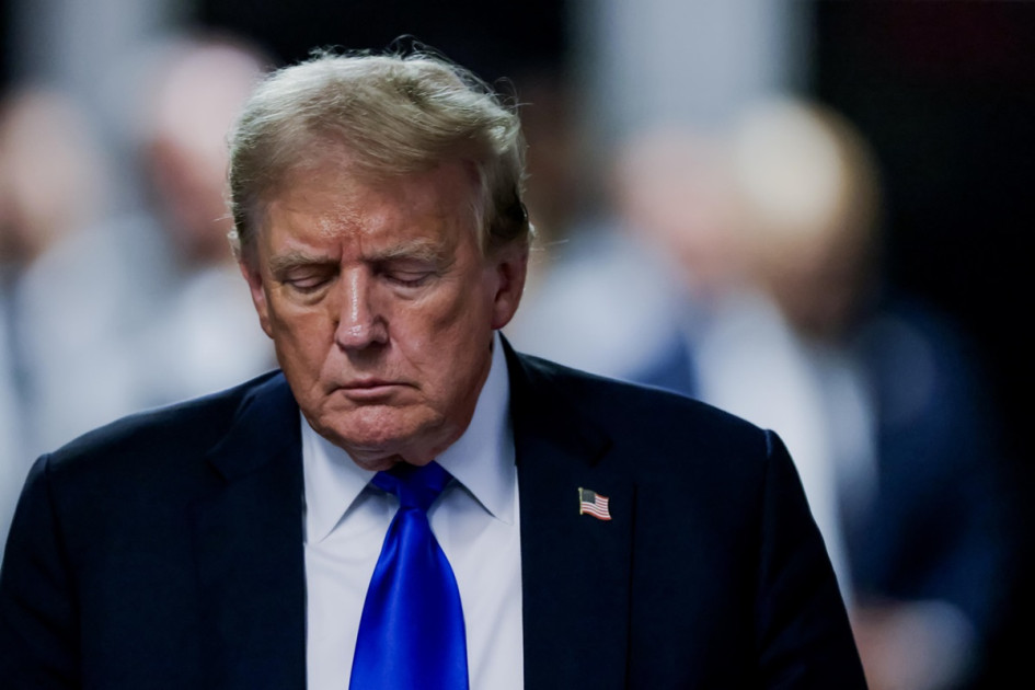 Fotos | EFE | LA PATRIA Donald Trump recibió el fallo con cara triste y el ceño fruncido Fotos | EFE | LA PATRIA Donald Trump recibió el fallo con cara triste y el ceño fruncido