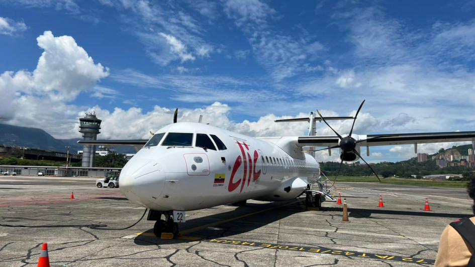 Vuelo de ayer de Clic Medellín-Manizales. Vuelo de ayer de Clic Medellín-Manizales.