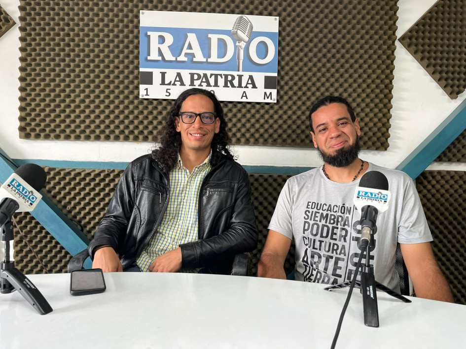 Juan Gabriel Arango y Luis David Acosta, integrantes del colectivo ciudadano Que Todo Arda. Juan Gabriel Arango y Luis David Acosta, integrantes del colectivo ciudadano Que Todo Arda.