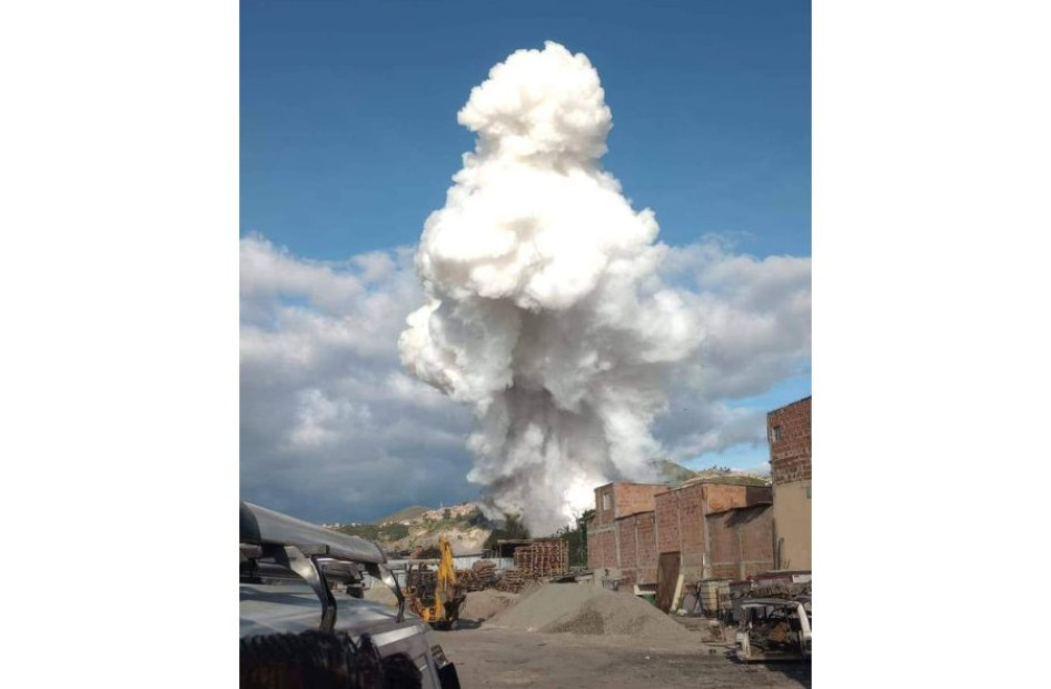 Explosión polvorería en Soacha (Cundinamarca) Explosión polvorería en Soacha (Cundinamarca)