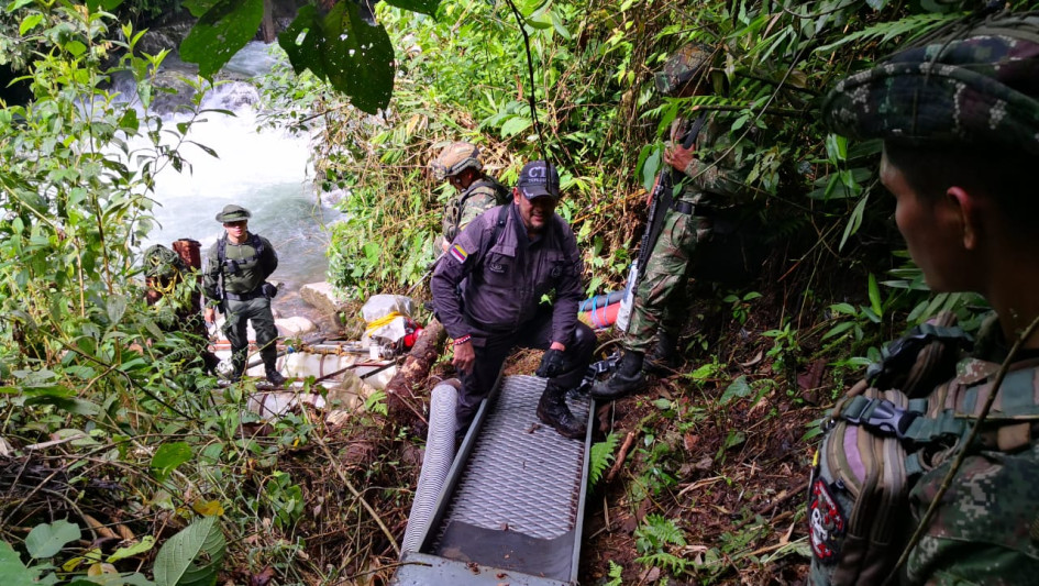Este año han capturado en Caldas a 47 personas por minería ilegal. En el 2023 detuvieron a 67, todos en flagrancia. Este año han capturado en Caldas a 47 personas por minería ilegal. En el 2023 detuvieron a 67, todos en flagrancia.