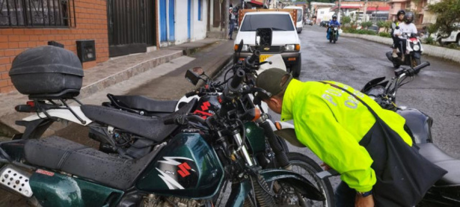 Las autoridades insisten en la marcación de las motos para identificarlas en caso de hurto. Las autoridades insisten en la marcación de las motos para identificarlas en caso de hurto.