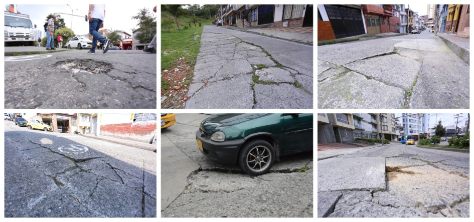 DENUNCIE verificó los reportes de agrietamientos y huecos en vías concurridas de Manizales. Conductores aseguran que los daños en la malla vial dificultan el tránsito y generan accidentes. DENUNCIE verificó los reportes de agrietamientos y huecos en vías concurridas de Manizales. Conductores aseguran que los daños en la malla vial dificultan el tránsito y generan accidentes.