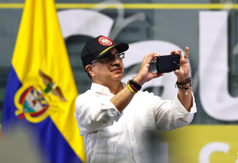 Gustavo Petro, presidente de Colombia. Gustavo Petro, presidente de Colombia.