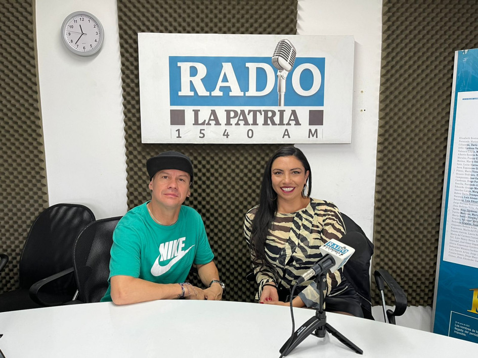 El bailarín Brons Cardona y la rapera Diana Avella El bailarín Brons Cardona y la rapera Diana Avella