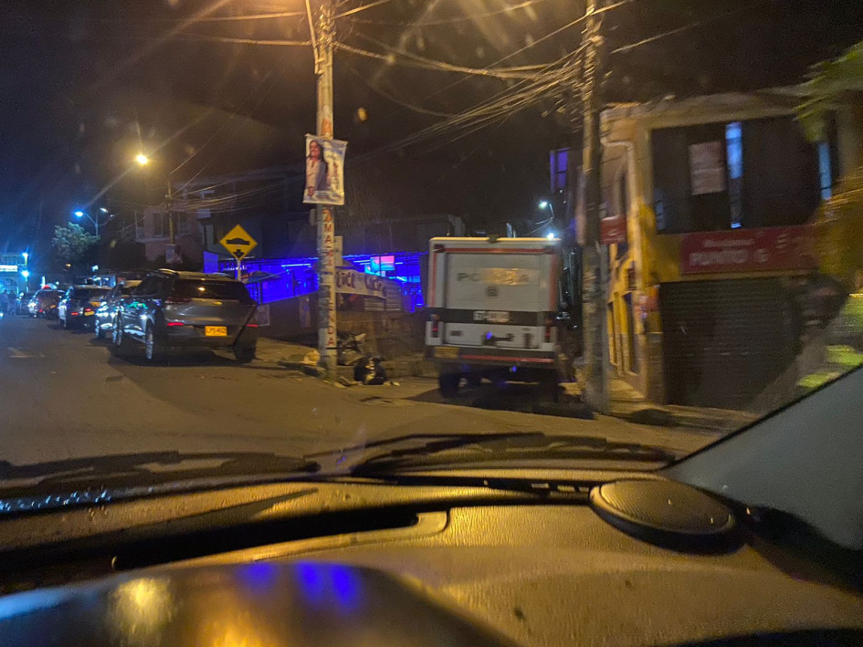 Sector en donde ocurrió el homicidio. Sector en donde ocurrió el homicidio.