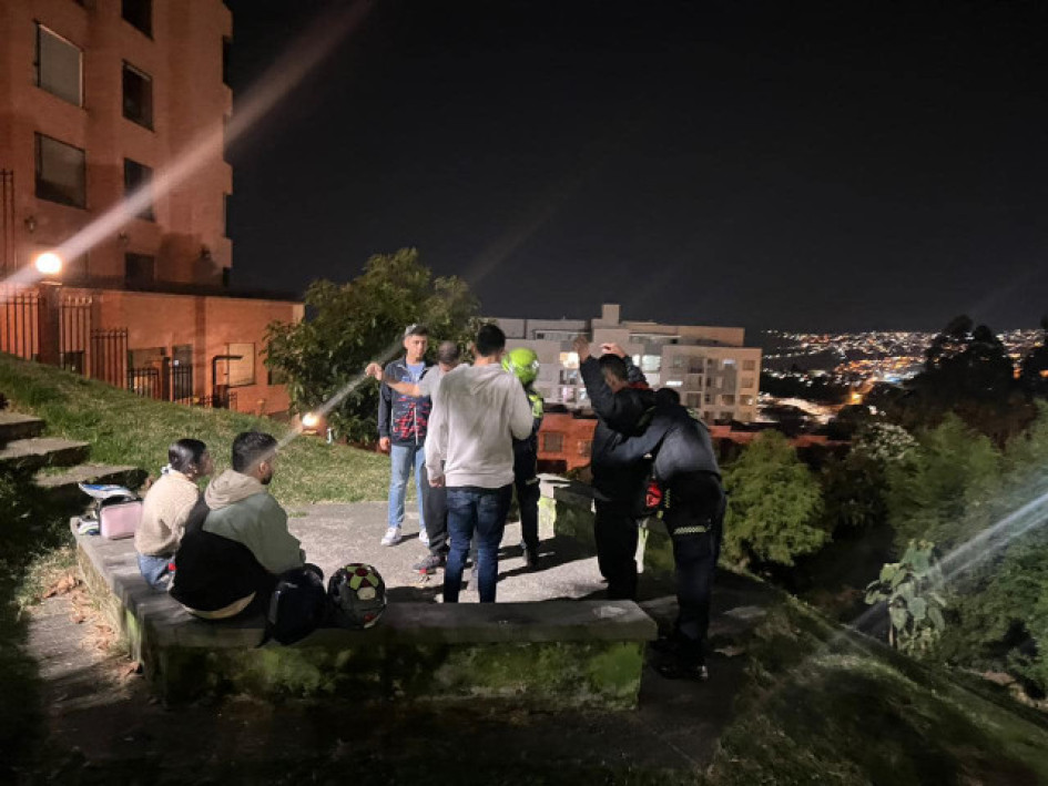 Controles de las autoridades en Manizales.