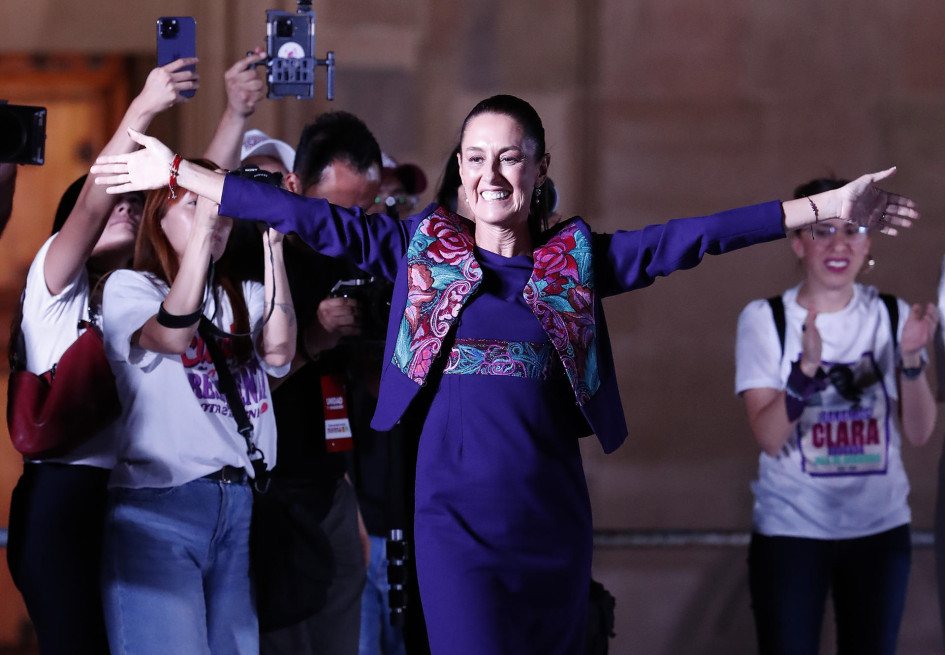 Claudia Sheinbaum, presidenta electa de México. Claudia Sheinbaum, presidenta electa de México.