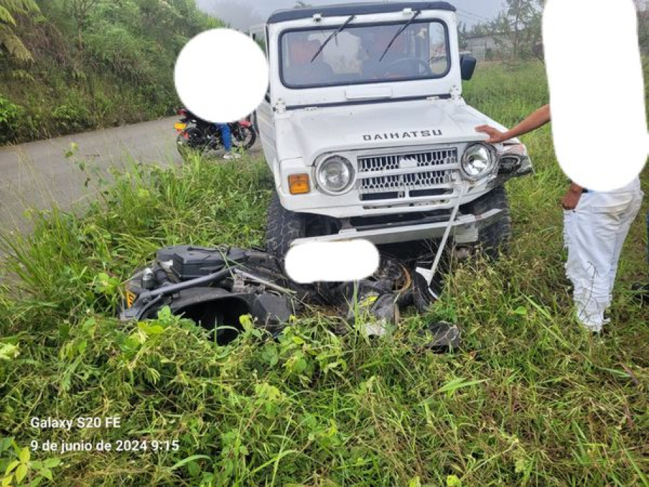 El choque ocurrió en el sector El Chuscal, en la vía que de San José conduce a Risaralda, en el Bajo Occidente de Caldas. El choque ocurrió en el sector El Chuscal, en la vía que de San José conduce a Risaralda, en el Bajo Occidente de Caldas.