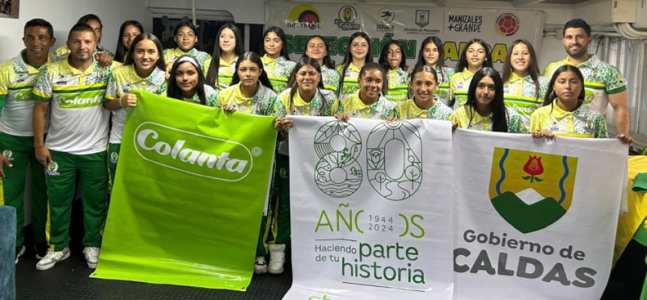 Las jugadoras de la Selección Caldas Sub-13 se enfrentarán en la fase de grupos del Campeonato Nacional de Fútbol Femenino contra Santander, Arauca y Bogotá. Las jugadoras de la Selección Caldas Sub-13 se enfrentarán en la fase de grupos del Campeonato Nacional de Fútbol Femenino contra Santander, Arauca y Bogotá.