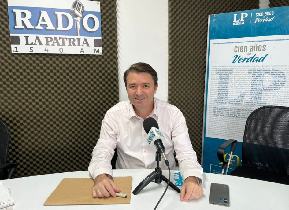 David Gómez, secretario de Salud de Manizales. David Gómez, secretario de Salud de Manizales.