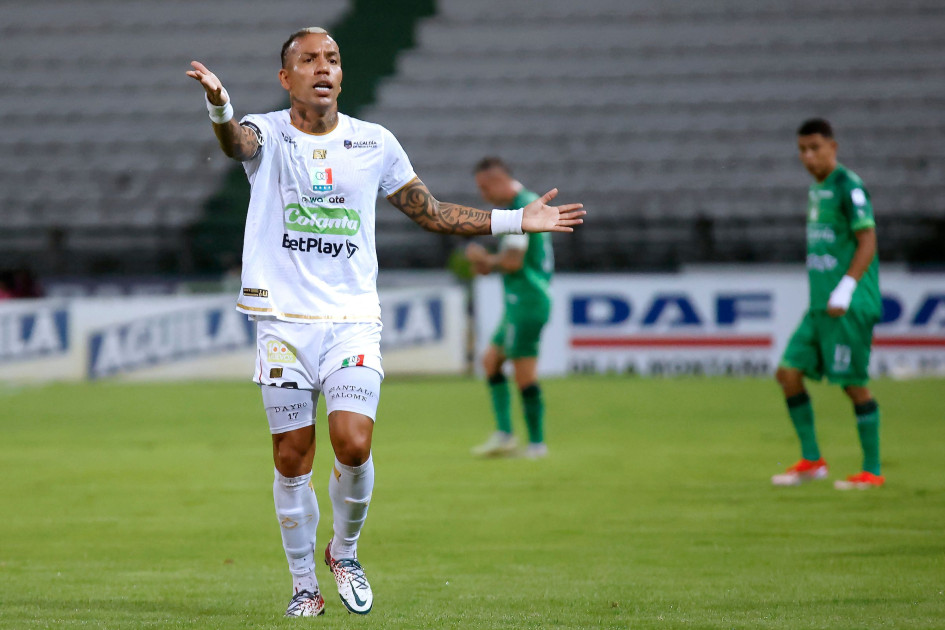 Dayro Moreno, jugador del Once Calda Dayro Moreno, jugador del Once Calda