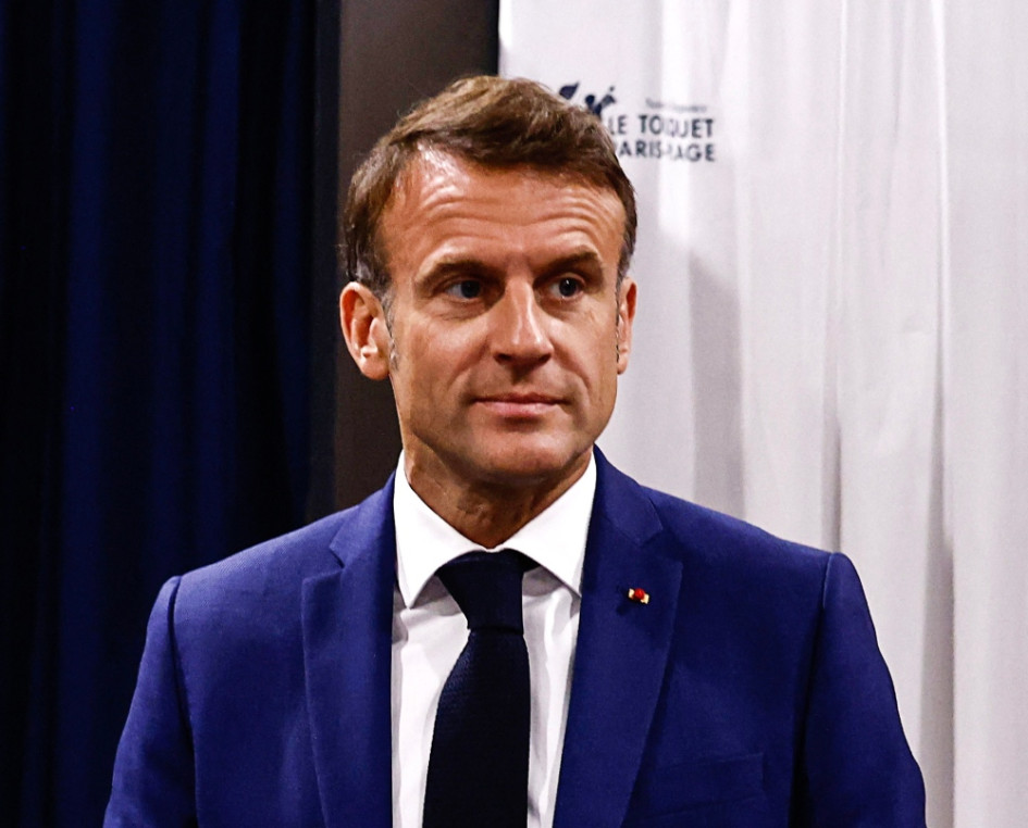 Emmanuel Macron, presidente de Francia. Emmanuel Macron, presidente de Francia.