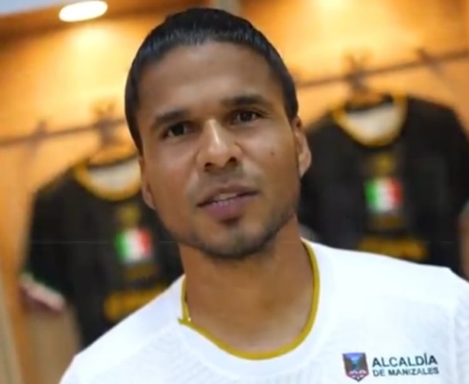 El venezolano Jesús Hernández, anunciado ayer como refuerzo del Once Caldas. Once Caldas