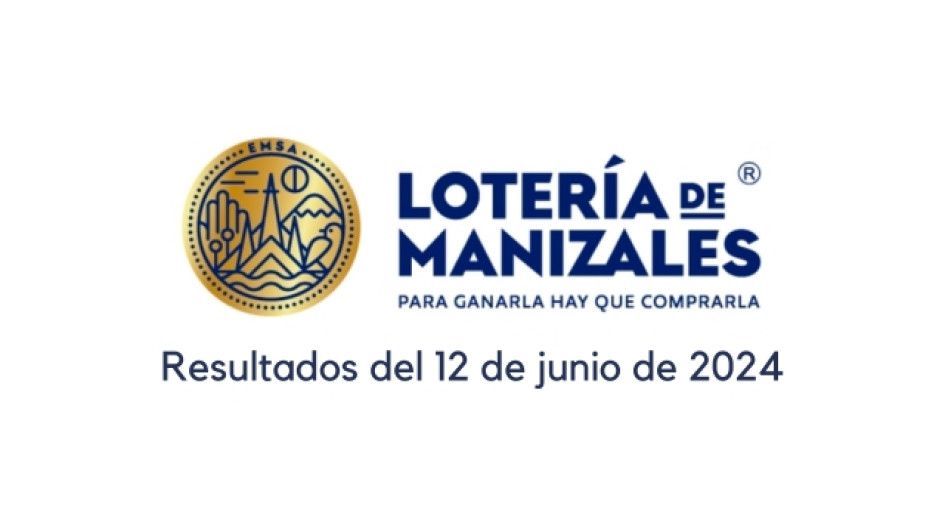 Lotería de Manizales 12 de junio