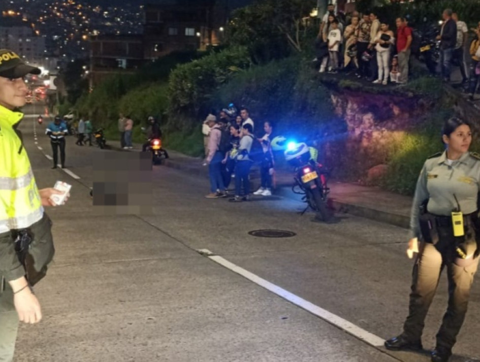 El accidente de anoche que causó la muerte de Miguel Abraham Cárdenas Ceballos, de 76 años. El accidente de anoche.