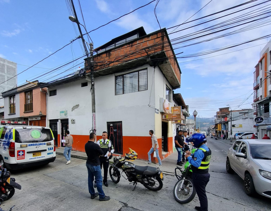 El accidente de tránsito en Villamaría se registró en la carrera 4 con calle 10. El accidente de tránsito en Villamaría se registró en la carrera 4 con calle 10.
