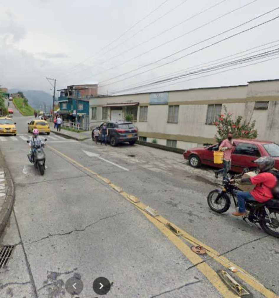 Foto| Google maps| LA PATRIA Frente a Assbasalud del Bajo Prado fue el accidente. Foto| Google maps| LA PATRIA Frente a Assbasalud del Bajo Prado fue el accidente.