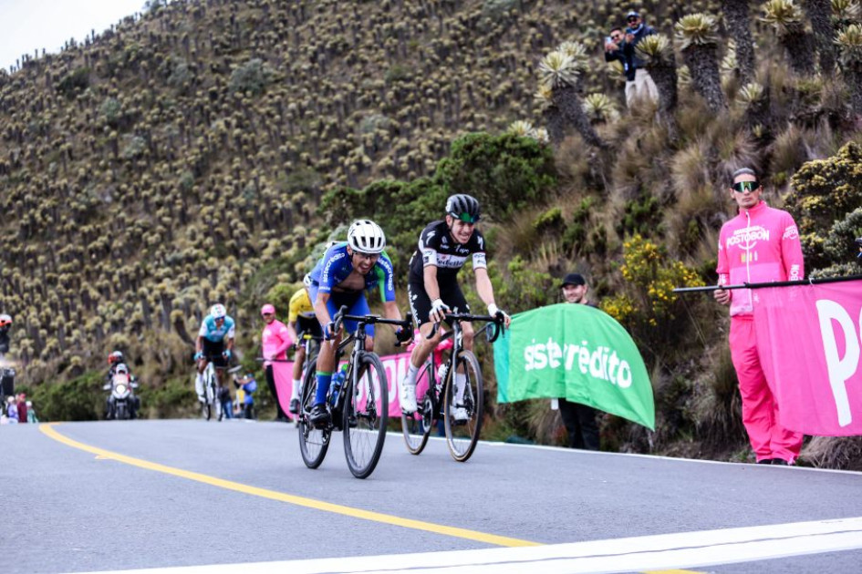 La llegada en El Sifón, vía Murillo - Manizales, en la cuarta etapa de la Vuelta a Colombia. La llegada en El Sifón, vía Murillo - Manizales, en la cuarta etapa de la Vuelta a Colombia.