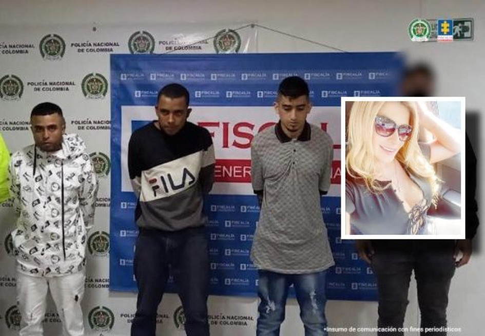 Los tres condenados por el asesinato de la empresaria Lina Marcela Parra Osorio. Los tres condenados por el asesinato de la empresaria Lina Marcela Parra Osorio.