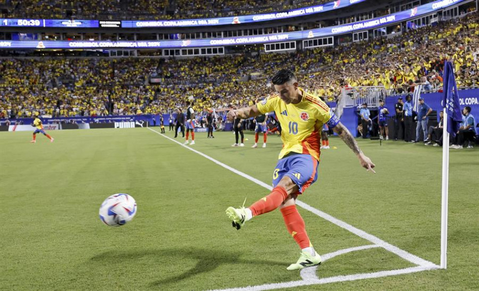 James Rodríguez es el principal candidato a ganar el reconocimiento al mejor jugador de la Copa América 2024. Suma un gol y seis asistencias. James Rodríguez es el principal candidato a ganar el reconocimiento al mejor jugador de la Copa América 2024. Suma un gol y seis asistencias.