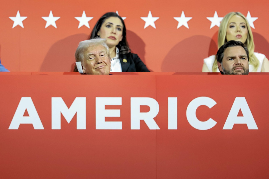 Donald Trump y J.D. Vance, aspirantes republicanos a la Casa Blanca. Donald Trump y J.D. Vance, aspirantes republicanos a la Casa Blanca.