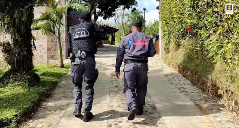 Operativo de ocupación, foto de la Fiscalía. Operativo de ocupación, foto de la Fiscalía.