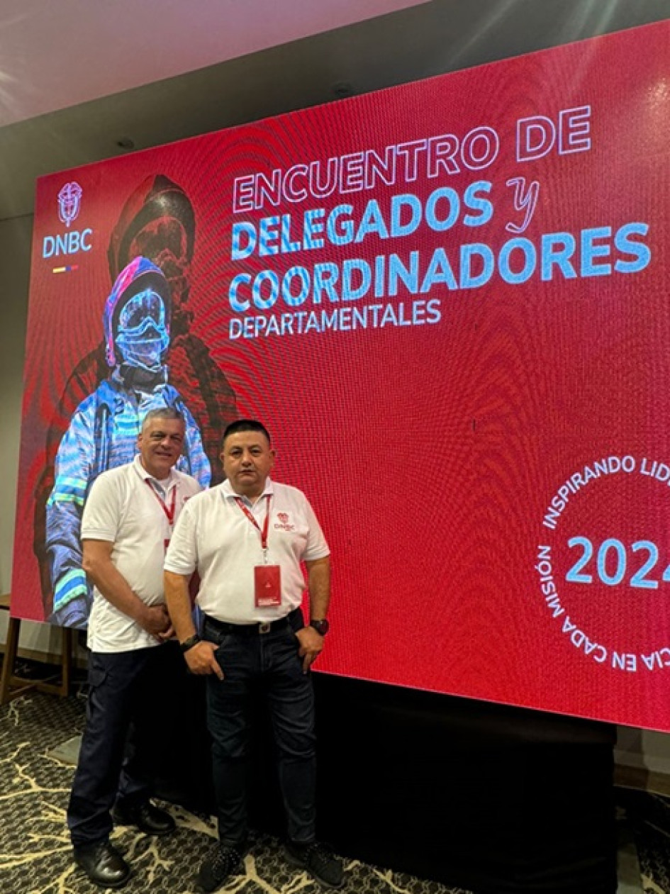 Delegados de Bomberos de Caldas estuvieron en Santa Marta en el Encuentro Nacional de Delegados y Coordinadores, liderado por la Dirección Nacional de Bomberos de Colombia. Comprometidos con los bomberos Foto| Cortesía| LA PATRIA