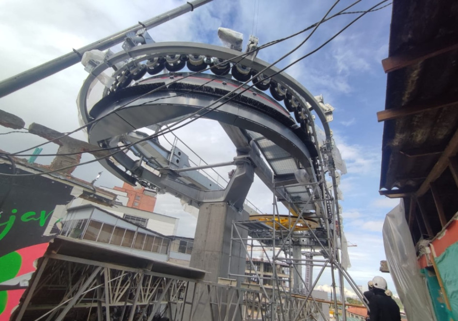 Así se ve actualmente la estación El Cable. En imágenes, el reporte de enero a junio de las obras de este punto, que hace parte del proyecto de la Línea 3 del cable aéreo de Manizales. Así se ve actualmente la estación El Cable. En imágenes, el reporte de enero a junio de las obras de este punto, que hace parte del proyecto de la Línea 3 del cable aéreo de Manizales.