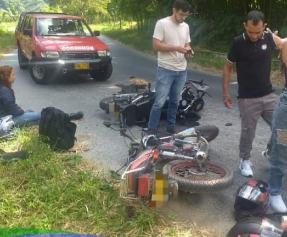 El accidente deja 2 lesionados El accidente deja 2 lesionados