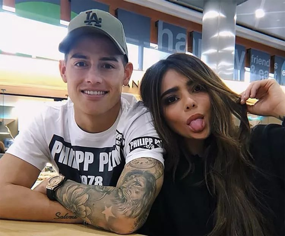 James y su hermana menor. Foto de Instagram James y su hermana menor. Fotos de Instagram de Juana Valentina