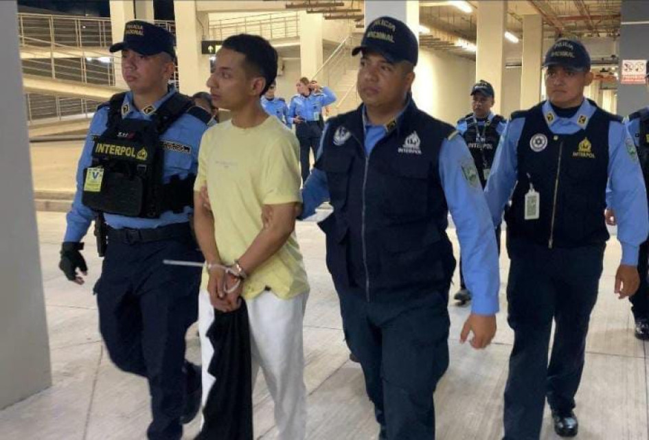 El manizaleño a su llegada a Honduras. El manizaleño a su llegada a Honduras.