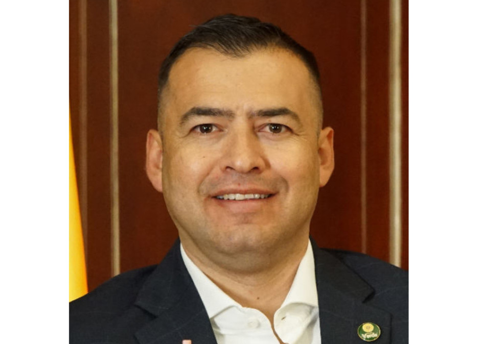 Jaime Raúl Salamanca, representante a la Cámara por el Partido Verde. Jaime Raúl Salamanca