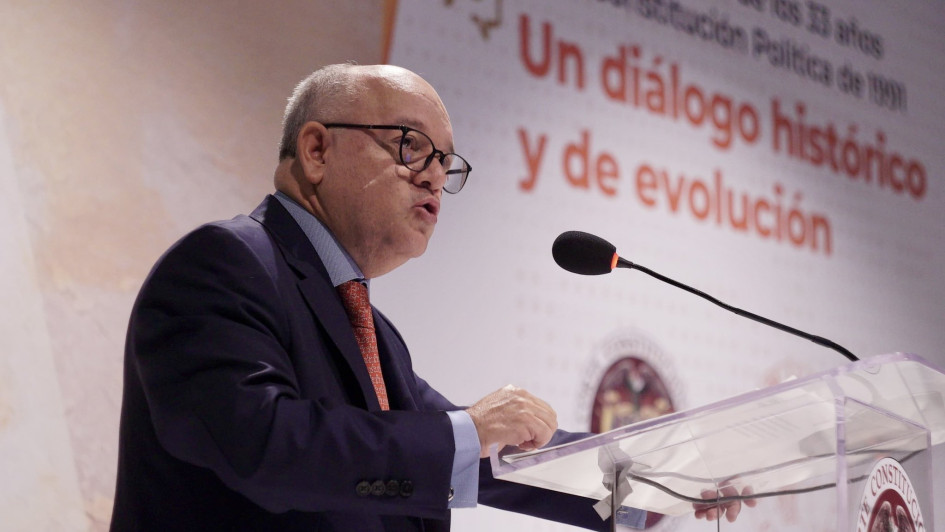 El presidente de la Corte Constitucional, el caldense José Fernando Reyes Cuartas. El presidente de la Corte Constitucional, el caldense José Fernando Reyes Cuartas.