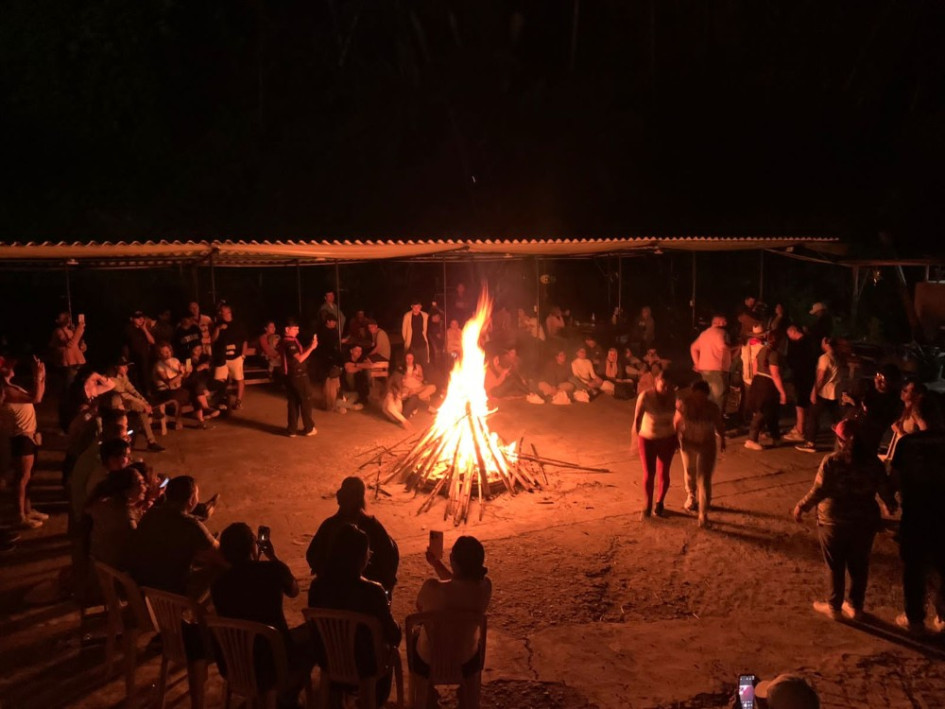 La lunada se realizó en la finca Atardeceres, ubicado a tres kilómetros de Villamaría. La lunada se realizó en la finca Atardeceres, ubicado a tres kilómetros de Villamaría.