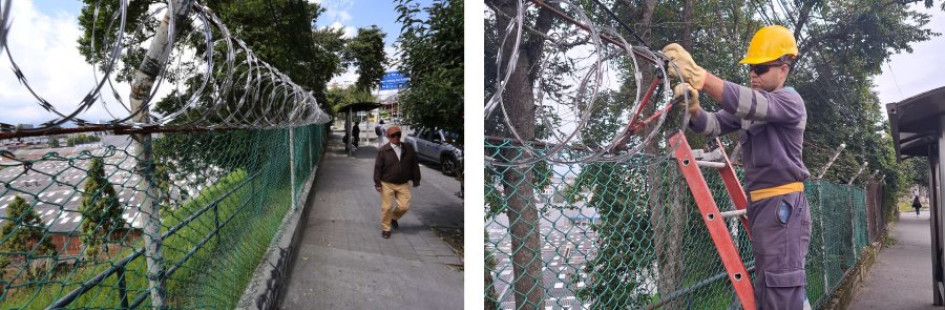 Desde mayo hasta julio DENUNCIE publicó varias denuncias relacionadas con mal parqueo, falta de mantenimiento a vías y cerramientos en predios con materiales mal instalados. Los casos se reportaron en Cervantes, Milán y la Avenida Santander y en este artículo se evidencia la solución que la Alcaldía en respuesta a las quejas de la comunidad. Arreglos. Desde mayo hasta julio DENUNCIE publicó varias denuncias relacionadas con mal parqueo, falta de mantenimiento a vías y cerramientos en predios con materiales mal instalados. Los casos se reportaron en Cervantes, Milán y la Avenida Santander y en este artículo se evidencia la solución que la Alcaldía en respuesta a las quejas de la comunidad. Arreglos.