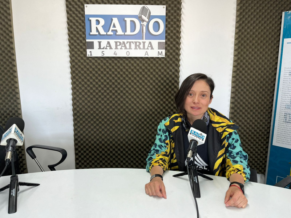 Paula Andrea Orozco, productora general del Festival de la Montaña. Paula Andrea Orozco, productora general del Festival de la Montaña.