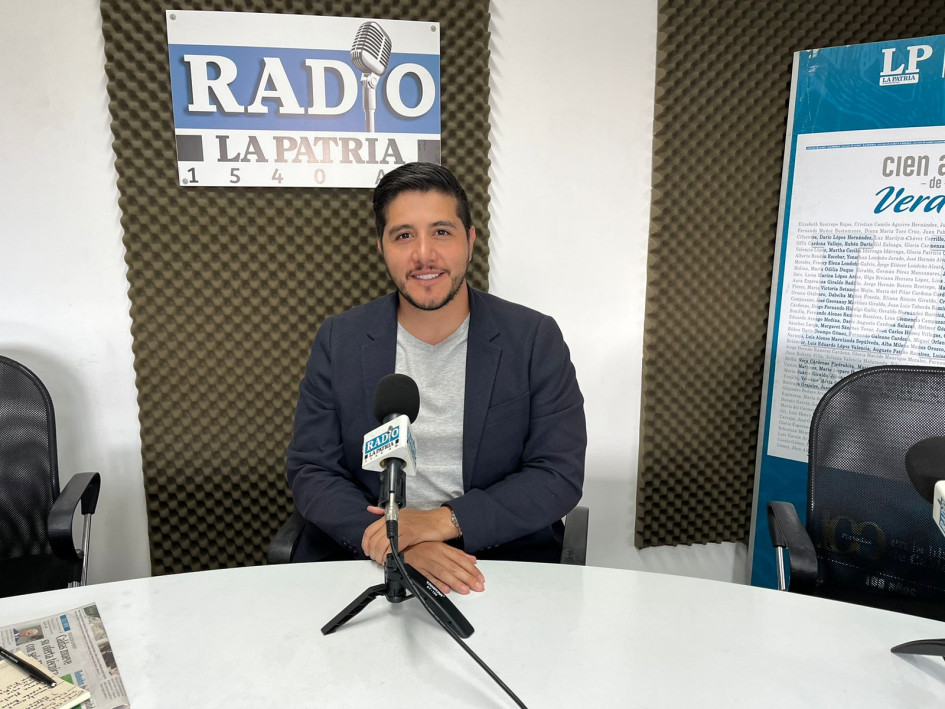 Cristian Mateo Loaiza Alfonso, gerente de Empocaldas. Cristian Mateo Loaiza Alfonso, gerente de Empocaldas.