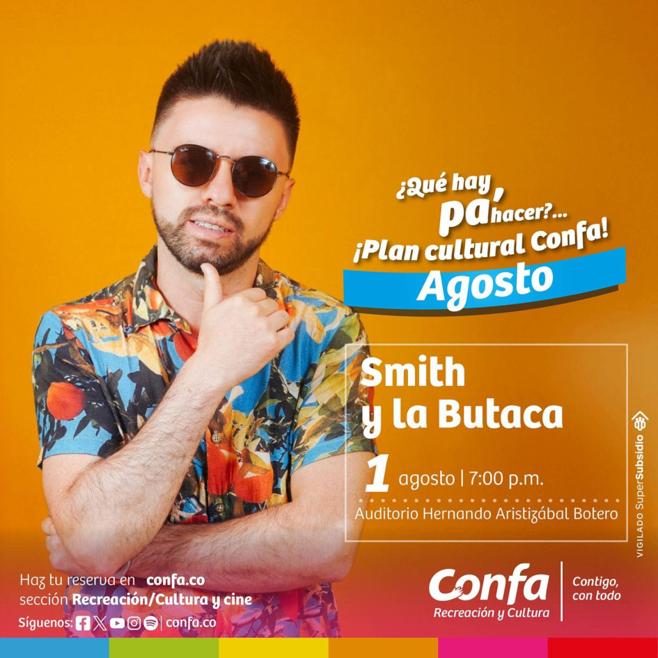Anímese a asistir al concierto de Smith y La Butaca Anímese a asistir al concierto de Smith y La Butaca