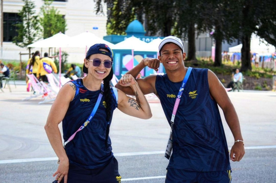 Jenny Marcela Arias y Luis Felipe Uribe en los Juegos Olímpicos de París 2024 Jenny Marcela Arias y Luis Felipe Uribe en los Juegos Olímpicos de París 2024
