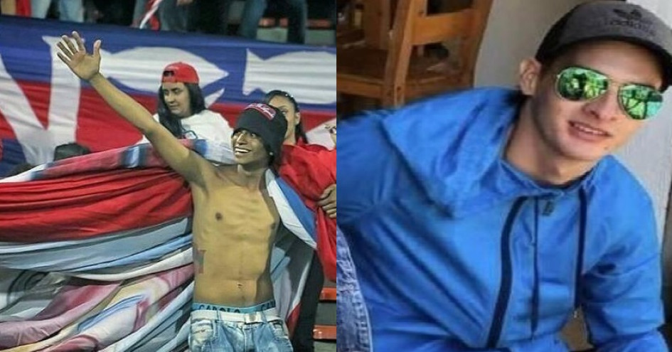 Ánderson Steven Jaramillo Cañaveral y Alejandro Gallego Torres, los aficionados asesinados en Medellín. Ánderson Steven Jaramillo Cañaveral y Alejandro Gallego Torres, los aficionados asesinados en Medellín.
