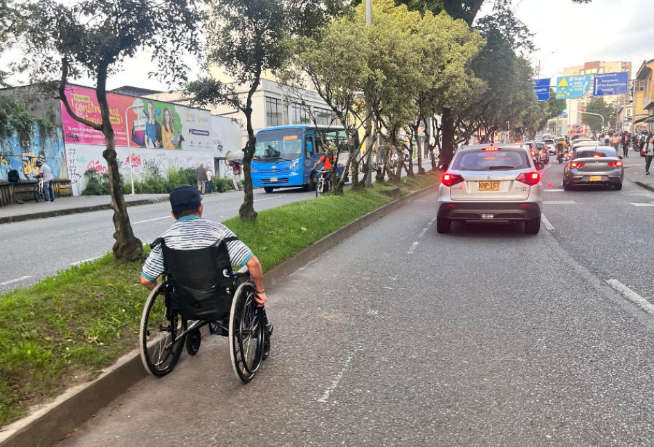 La movilidad es de los puntos que también se trabajarán para mejorar el desplazamiento de esta población en la ciudad. Discapacidad
