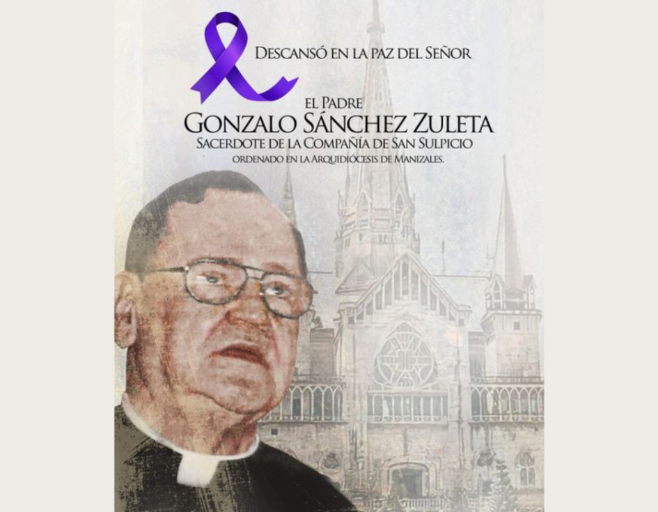 El padre Gonzalo Sánchez Zuleta tenía 85 años. El padre Gonzalo Sánchez Zuleta tenía 85 años.