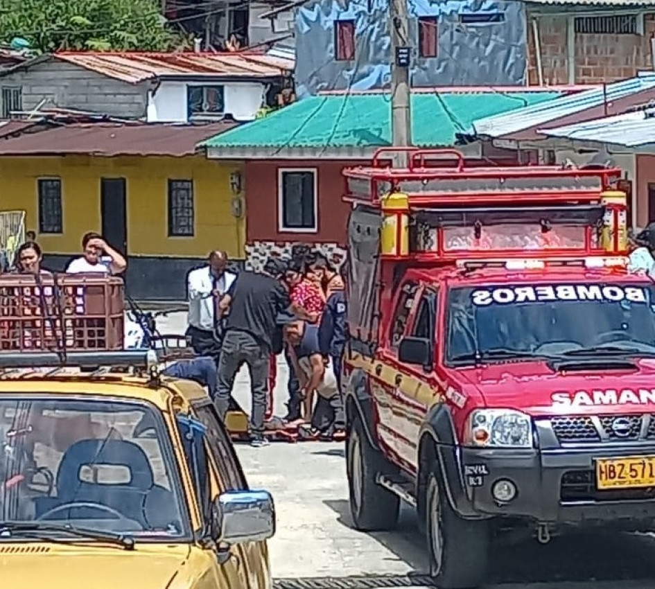 La menor cruzaba la calle en el momento que el vehículo pasaba y la atropelló. La menor cruzaba la calle en el momento que el vehículo pasaba y la atropelló.