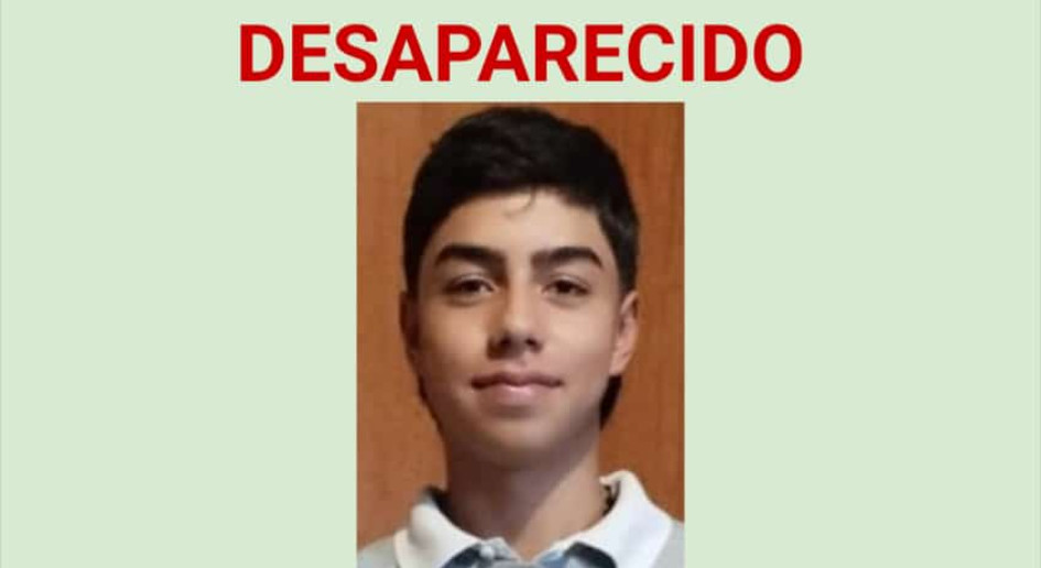 El menor desaparecido en Villamaría. El menor desaparecido en Villamaría.